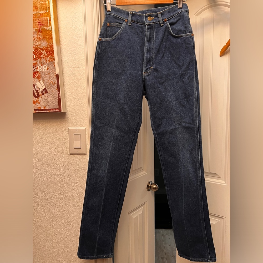 Authenic 70s/80s Vintage Lee Rider Jeans MADE IN USA